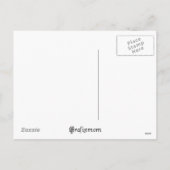 Vintage Kerstman Kerstmis Briefkaart (Achterkant)