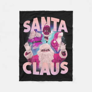 Vintage Kerstman Sinterklaas Bootleg 90s Hip Hop Fleece Deken