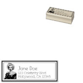 Vintage Kerstmis Blondine Champagne Art Rubberstempel (Gestempeld)