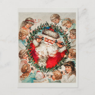 Vintage Kerstmis Briefkaart