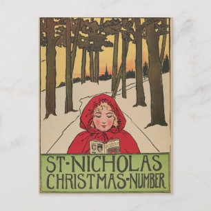 Vintage Kerstmis Briefkaart