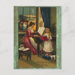 Vintage Kerstmis Briefkaart