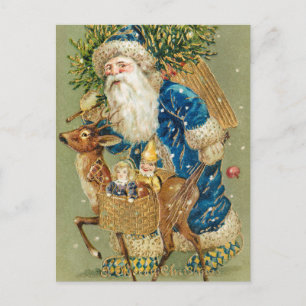 Vintage Kerstmis Briefkaart