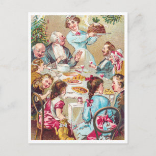 Vintage Kerstmis Briefkaart