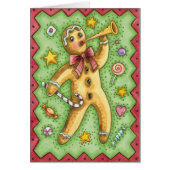 Vintage Kerstmis Dank u (Voorkant)