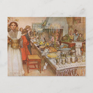 Vintage: Kerstmis - Feestdagenkaart