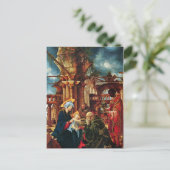 Vintage: Kerstmis - Feestdagenkaart (Staand voorkant)