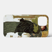 Vintage Kerstmis Hoesje 1895 (Achterkant (horizontaal))