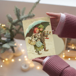 Vintage Kerstmis Jenny Nyström Zweeds Feestdagenkaart