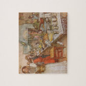 Vintage : Kerstmis- Legpuzzel (Verticaal)