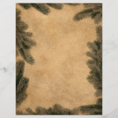 Vintage Kerstmis - Letterhead Stationery (Voorkant)