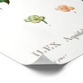 Vintage Kerstmis Mistletoe Poster (Hoek)