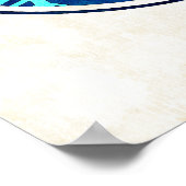 Vintage Kerstmis Nutkraker Poster (Hoek)