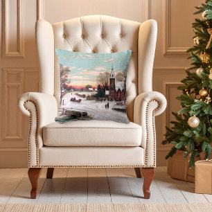 Vintage Kerstmis: Pillow Kussen