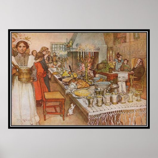 Vintage: Kerstmis - Poster (Voorkant)