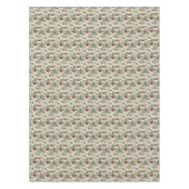 Vintage Kerstmis Tafelkleed (Voorkant)