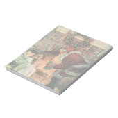 Vintage Kerstmis, Victoriaans kerstkinderen Notitieblok (Gedraaid)