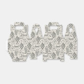 Vintage kerstsierfeestdag Gable Bedankdoosjes (Uitgevouwen)