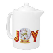 Vintage kerstsneeuw wereldbol rendiersnowflakes