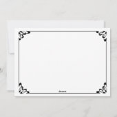 Vintage kerstspeelgoed, danspoppen, Teddy Bears Feestdagenkaart (Achterkant)