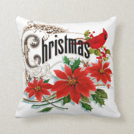 Vintage kerststaarten kussen