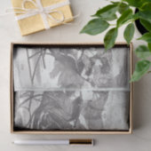 Vintage kersttissue paper SLEIGH BELLES Tissuepapier (Geschenk)