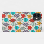 Vintage-kerstversieringen Case-Mate iPhone Case (Achterkant (horizontaal))