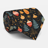 Vintage-kerstversieringen Stropdas (Opgerold)