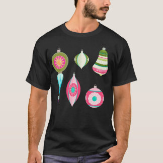 Vintage-kerstversieringen T-shirt