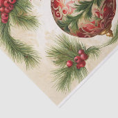 Vintage-kerstversieringen Tissuepapier (Detail)