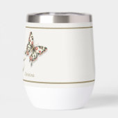  vintage kerstvlinder (Achterkant)