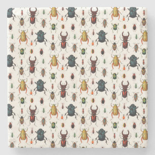 Vintage Kevers Stenen Onderzetter