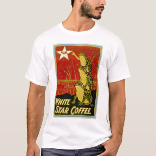 Vintage kikkerkoffie shirt