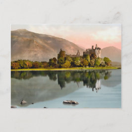 Vintage Kilchurn Castle Schotland Briefkaart