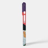 Vintage kinderen blazen bubbels onder een paraplu Case-Mate iPhone case (Achterkant / Links)