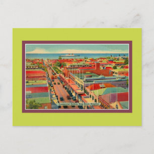 Vintage King Street Kingston Jamaica Briefkaart