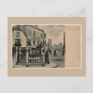 Vintage Kingston op Thames street scene Briefkaart