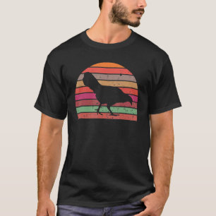 Vintage Kip Retro Kip Silhouet Boerderij Dieren T-shirt