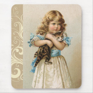 Vintage Kitten Muismat