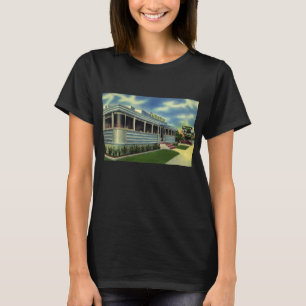 Vintage Klassiek 50s Retro Restaurant Pelican Dine T-shirt