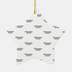 Vintage klassieke auto 2006 verjaardagscadeau keramisch ornament