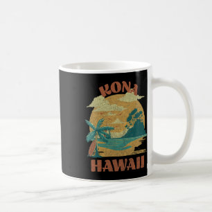 Vintage Kona Beach Hawaï Surf Hawaiian Surfing Koffiemok