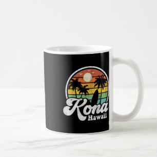 Vintage Kona Beach Hawaï surfen Hawaïaans surfen 7 Koffiemok