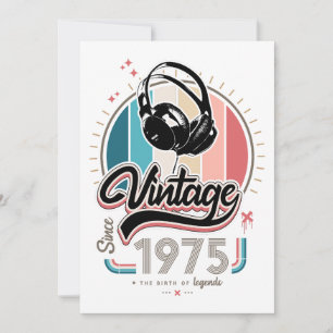 Vintage koptelefoons sinds 1975 kaart