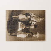 Vintage Kostuumfeest Puzzel (Horizontaal)