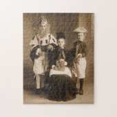 Vintage Kostuumfeest Puzzel (Verticaal)