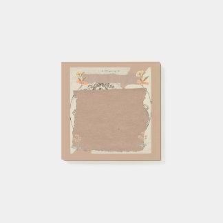 Vintage Kraft Scrapbook Collage Cottagecore Notiti Post-it® Notes