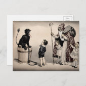 Vintage Krampus Briefkaart (Voorkant / Achterkant)