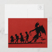 Vintage Krampus Briefkaart (Voorkant / Achterkant)