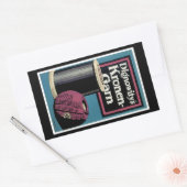 Vintage Kronengard Yarn Rechthoekige Sticker (Envelop)